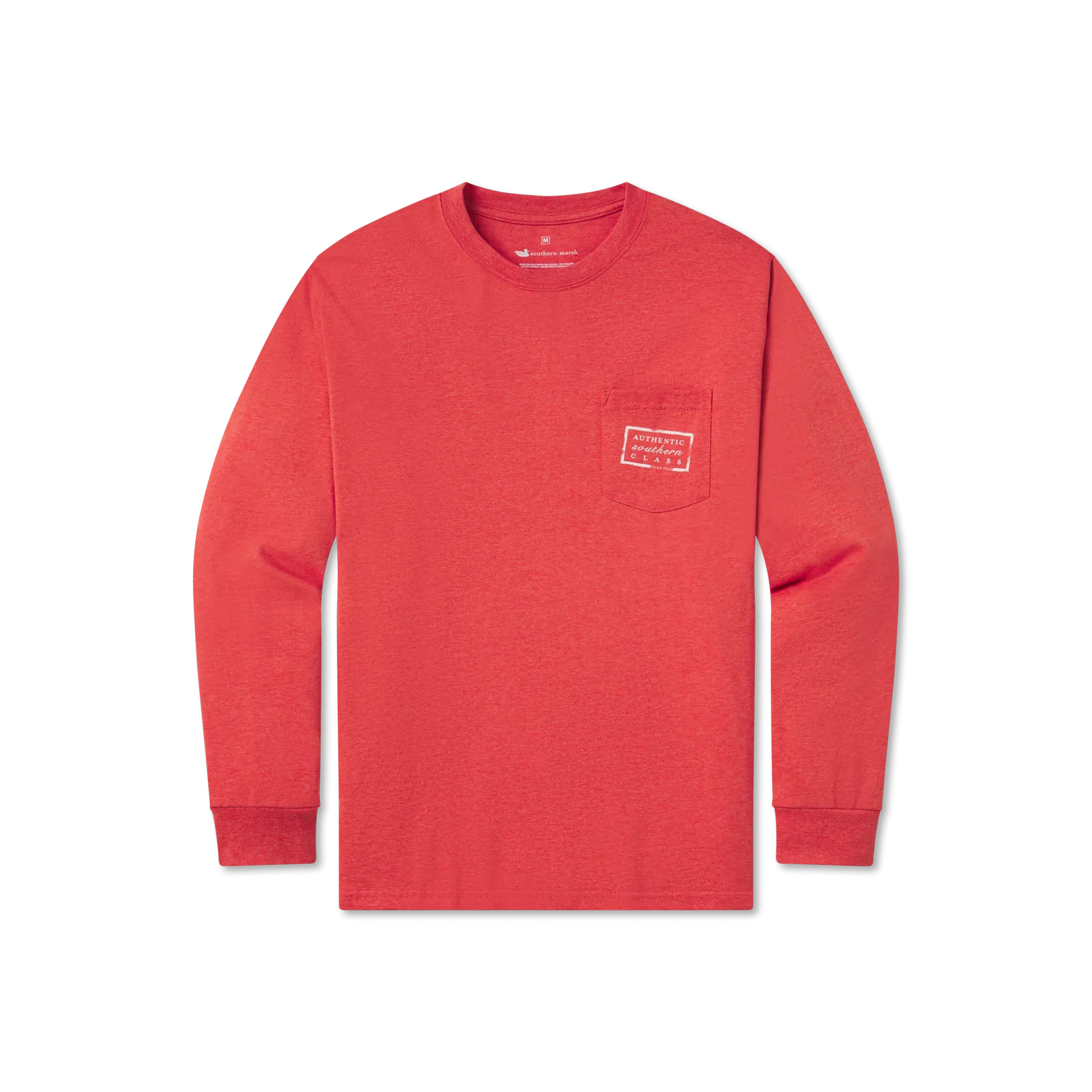 Southern Marsh 21 Authentic Heathered Tee - Long Sleeve
