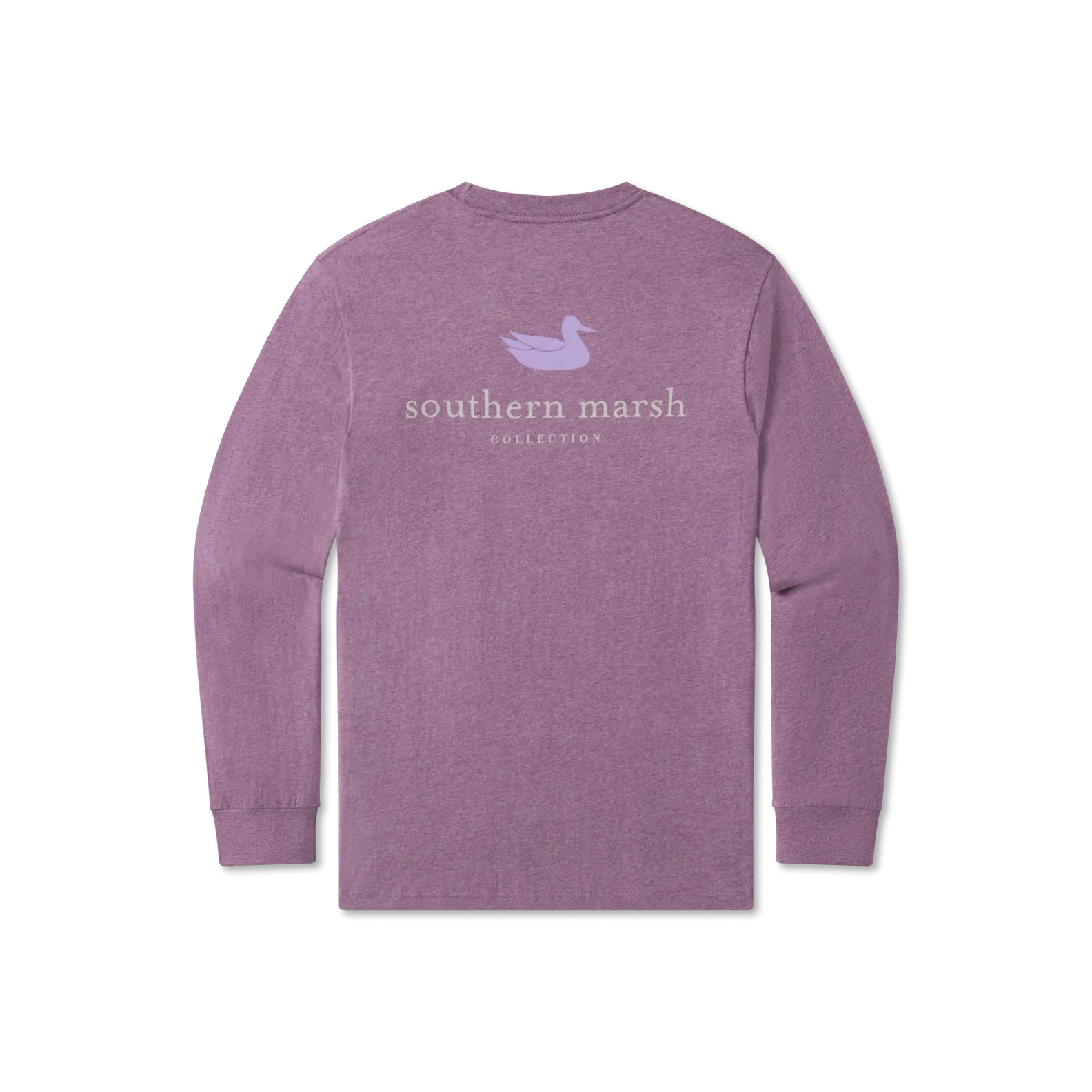Southern Marsh 21 Authentic Heathered Tee - Long Sleeve