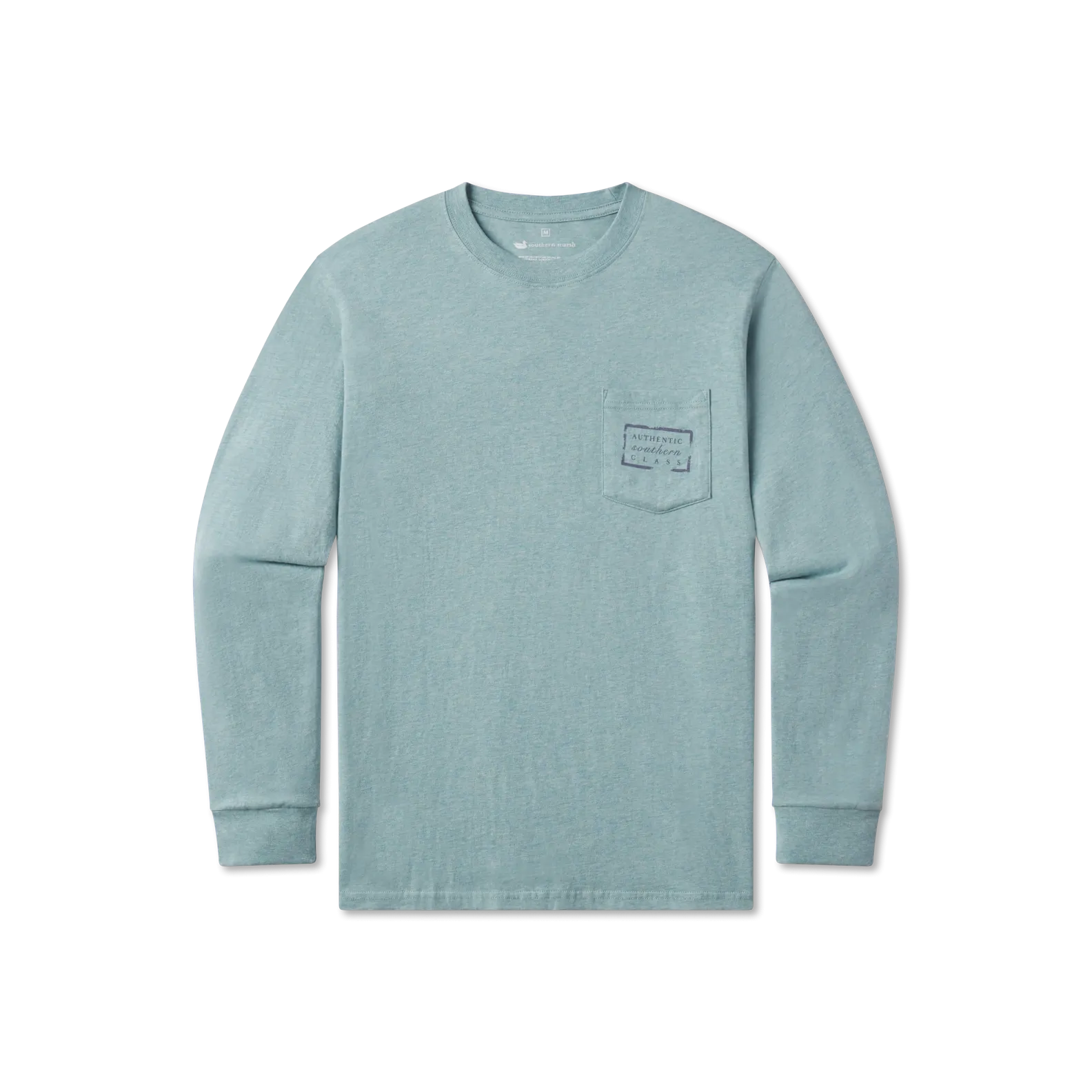 Southern Marsh 21 Authentic Heathered Tee - Long Sleeve