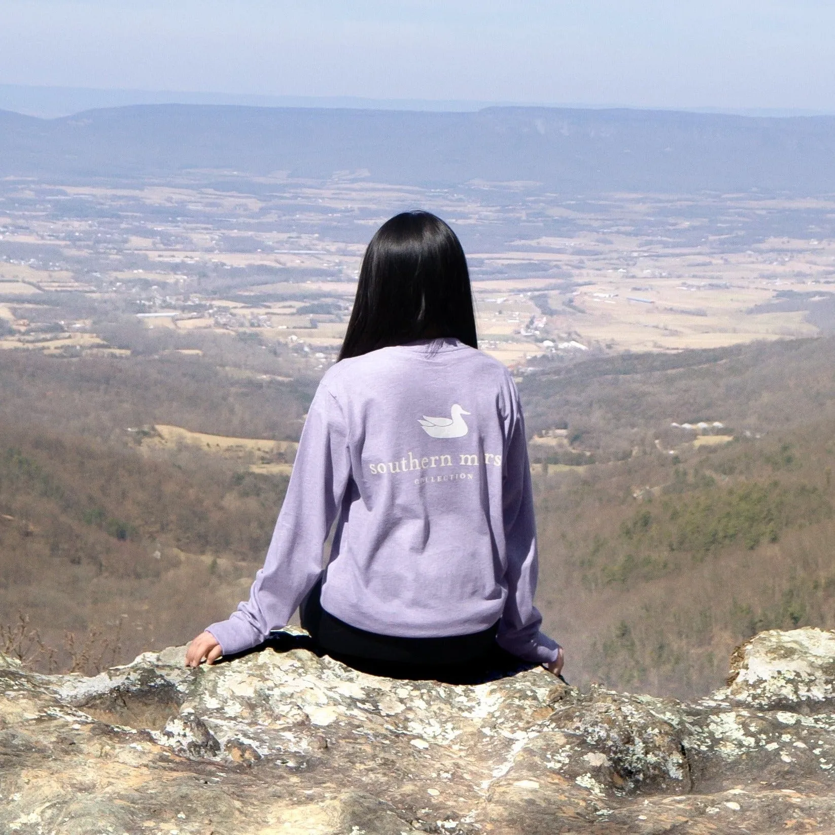 Southern Marsh 21 Authentic Heathered Tee - Long Sleeve