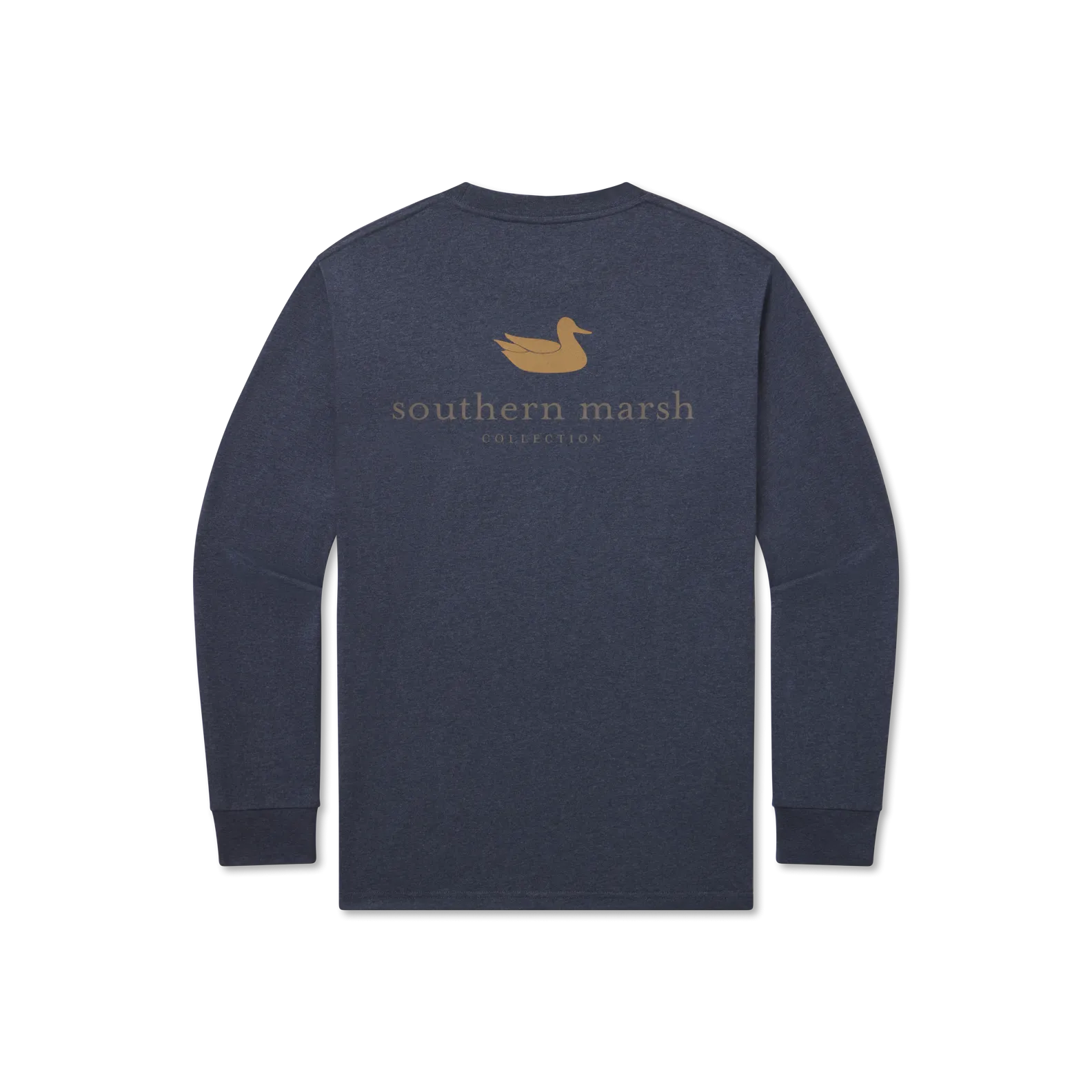 Southern Marsh 21 Authentic Heathered Tee - Long Sleeve