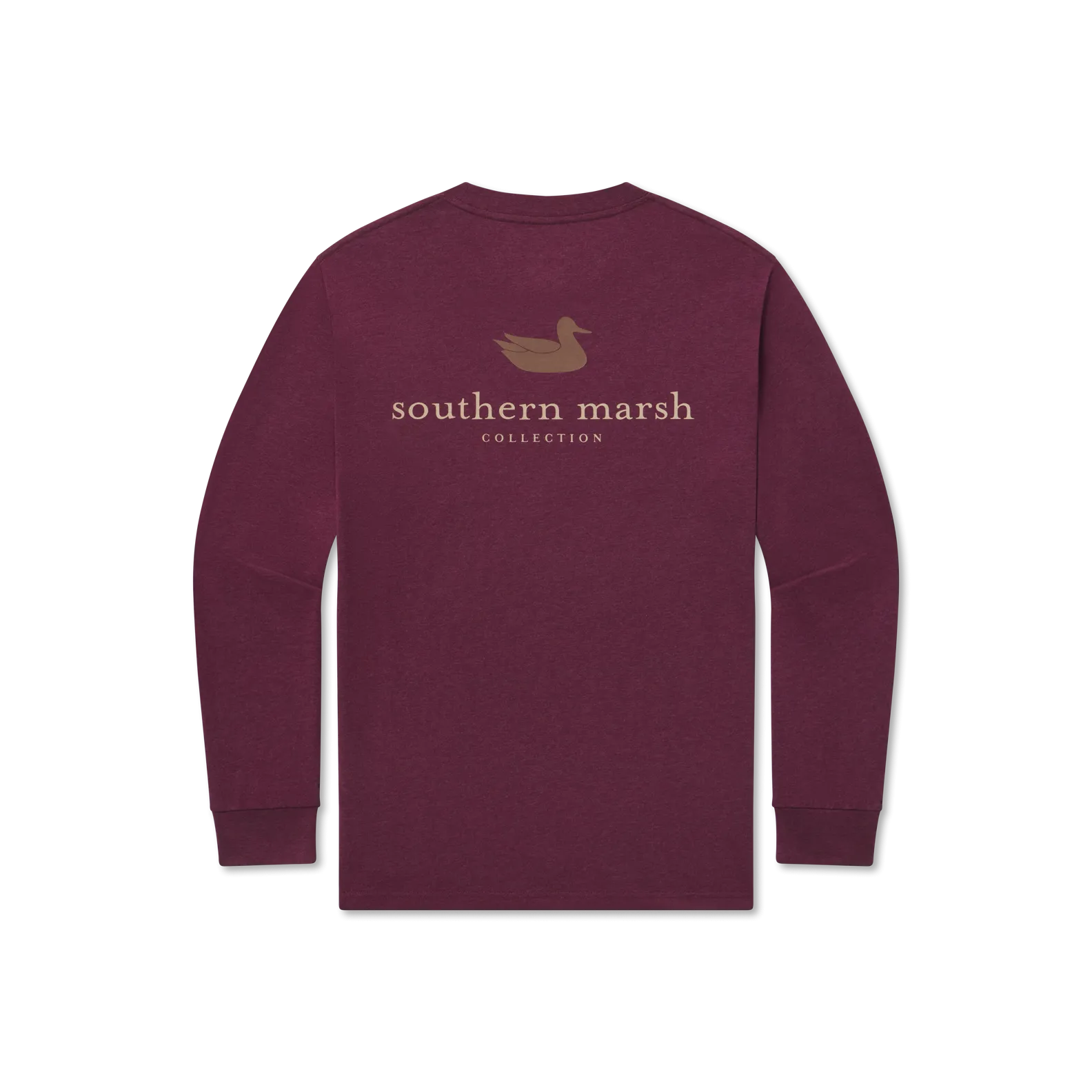 Southern Marsh 21 Authentic Heathered Tee - Long Sleeve