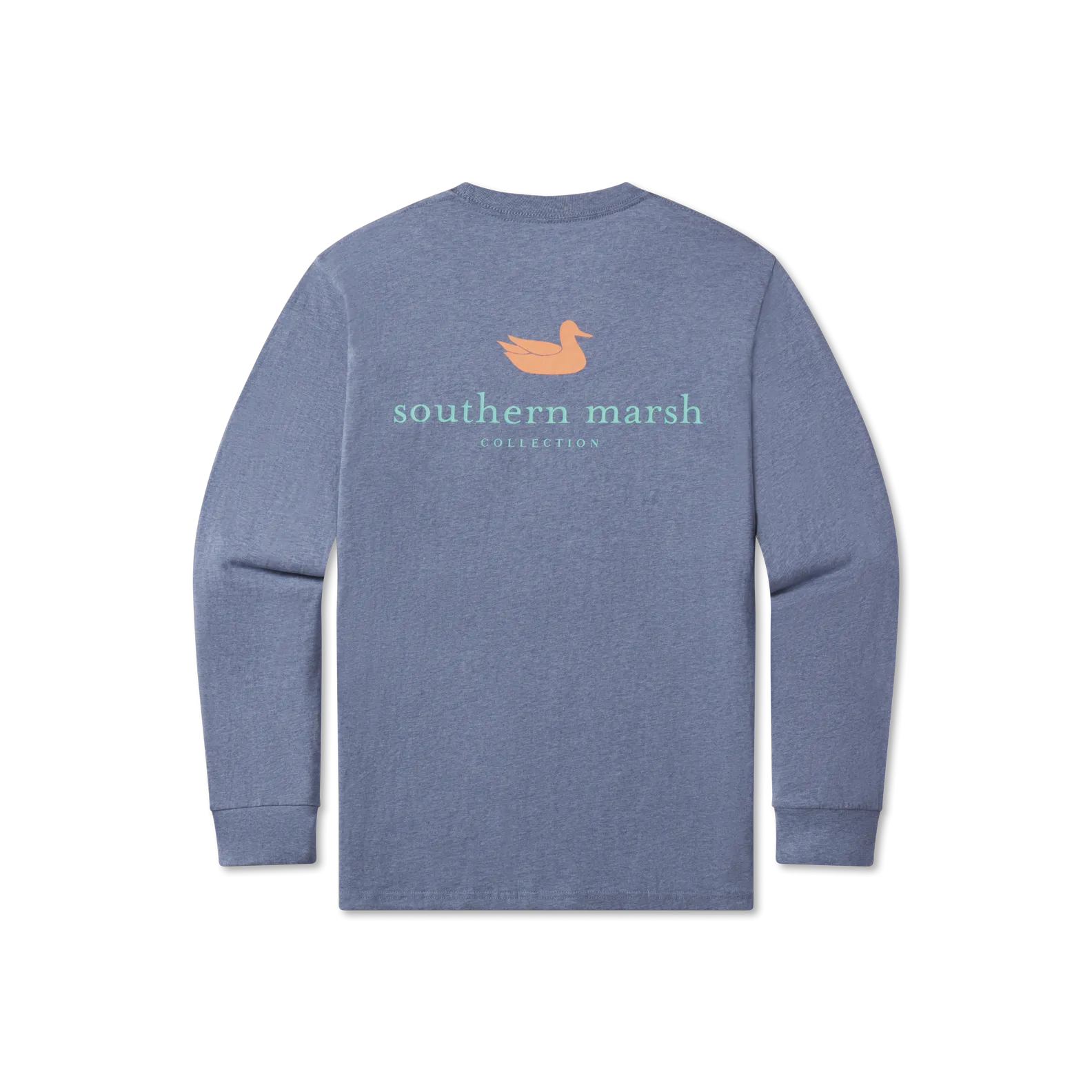 Southern Marsh 21 Authentic Heathered Tee - Long Sleeve
