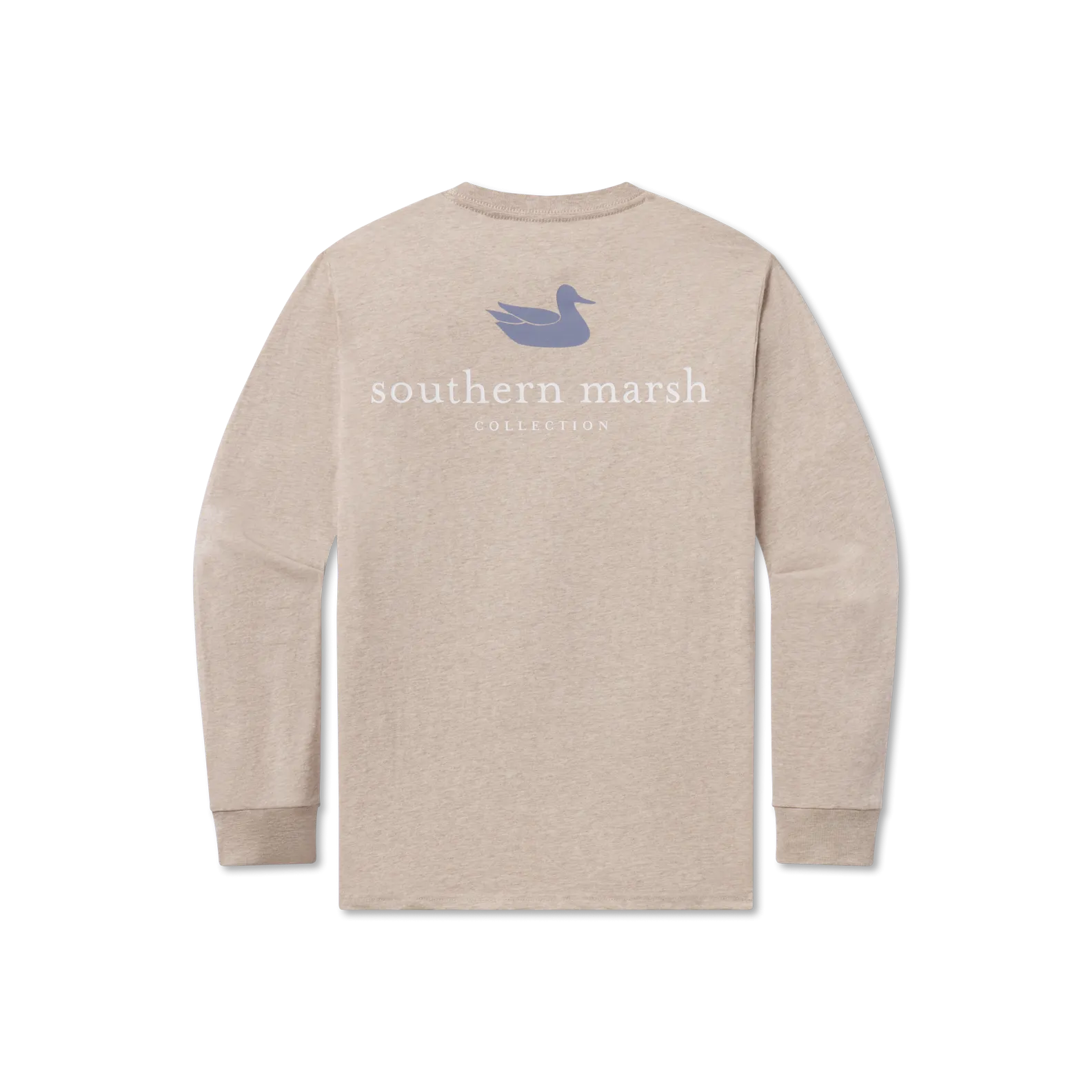 Southern Marsh 21 Authentic Heathered Tee - Long Sleeve
