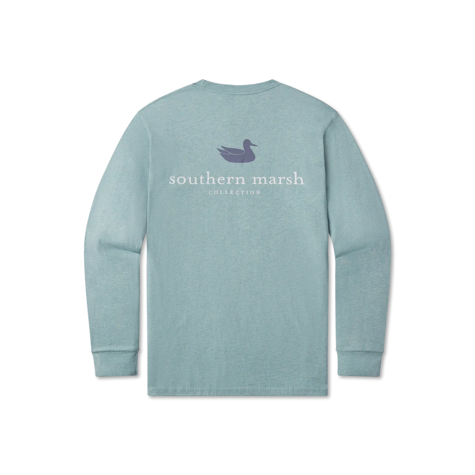 Southern Marsh 21 Authentic Heathered Tee - Long Sleeve