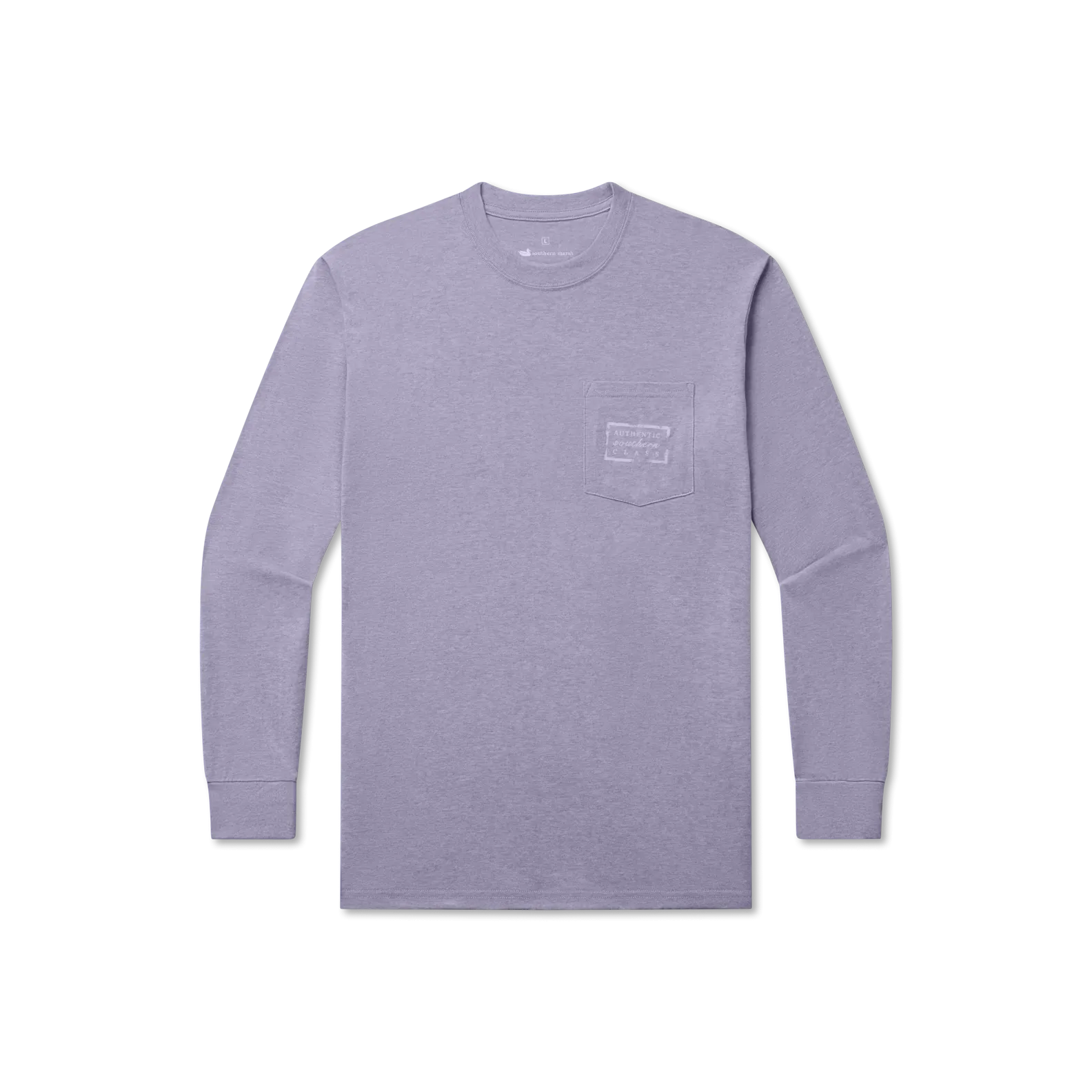 Southern Marsh 21 Authentic Heathered Tee - Long Sleeve
