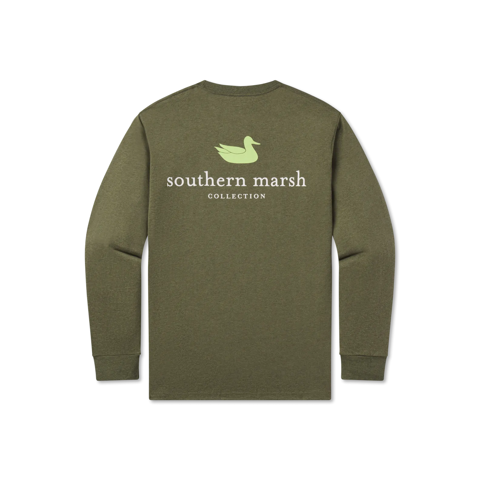 Southern Marsh 21 Authentic Heathered Tee - Long Sleeve