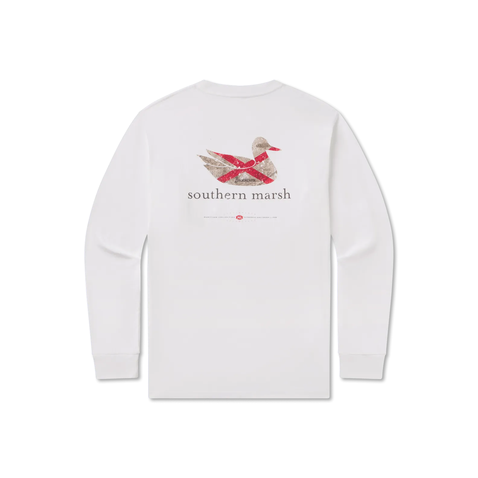 Southern Marsh 21 Authentic Heritage Tee - Alabama - Long Sleeve