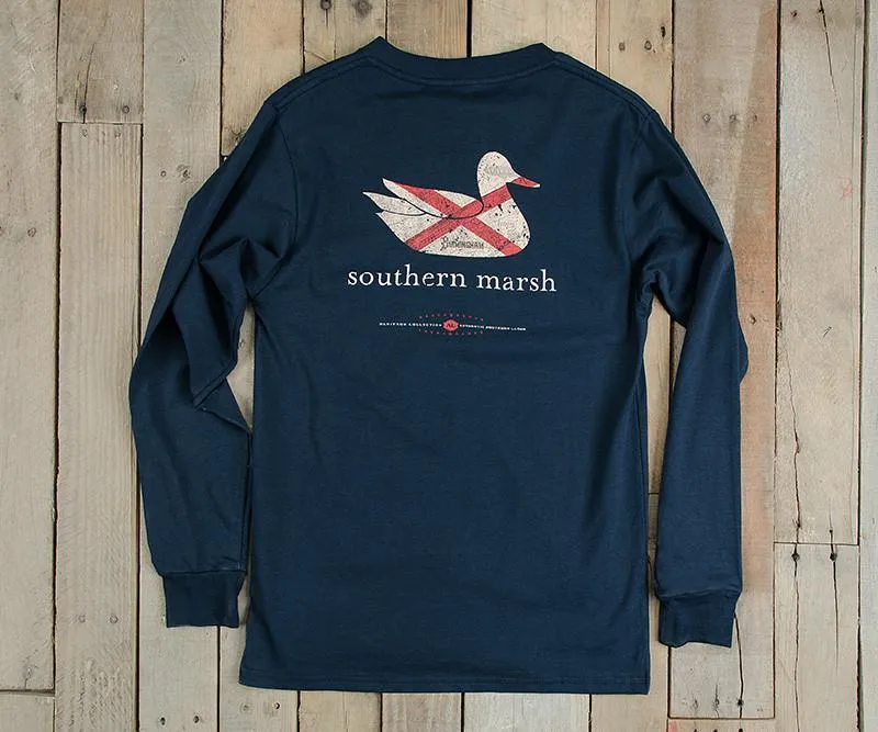 Southern Marsh 21 Authentic Heritage Tee - Alabama - Long Sleeve