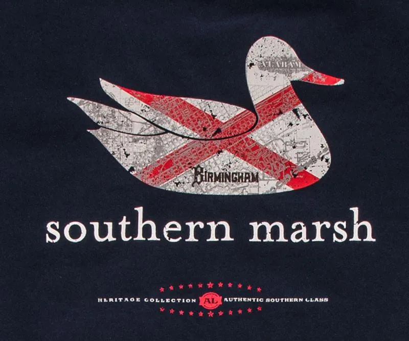 Southern Marsh 21 Authentic Heritage Tee - Alabama - Long Sleeve