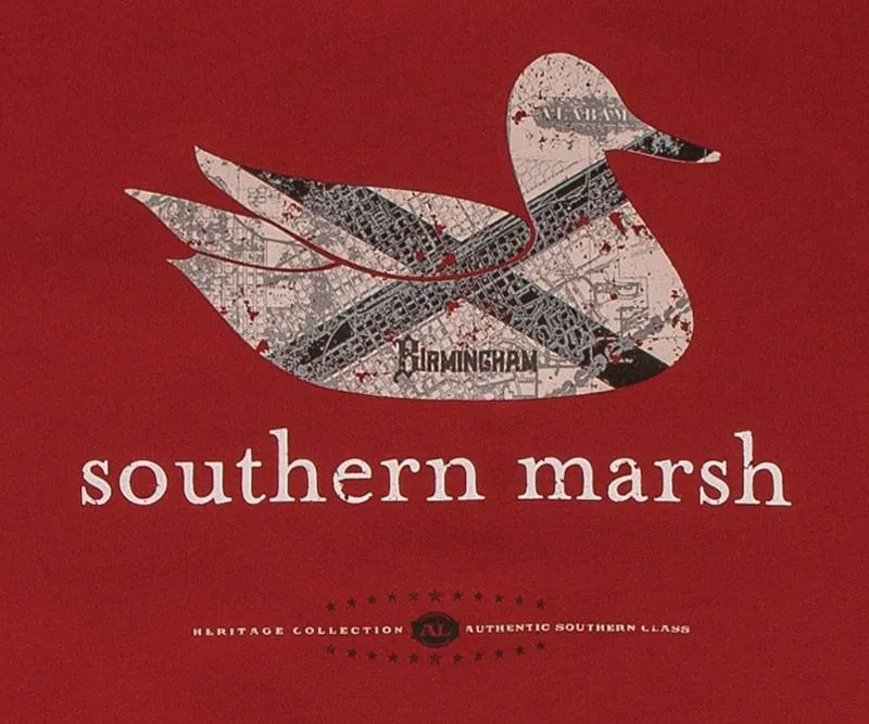 Southern Marsh 21 Authentic Heritage Tee - Alabama - Long Sleeve