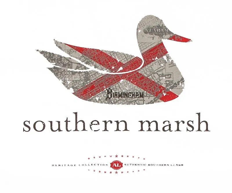 Southern Marsh 21 Authentic Heritage Tee - Alabama - Long Sleeve