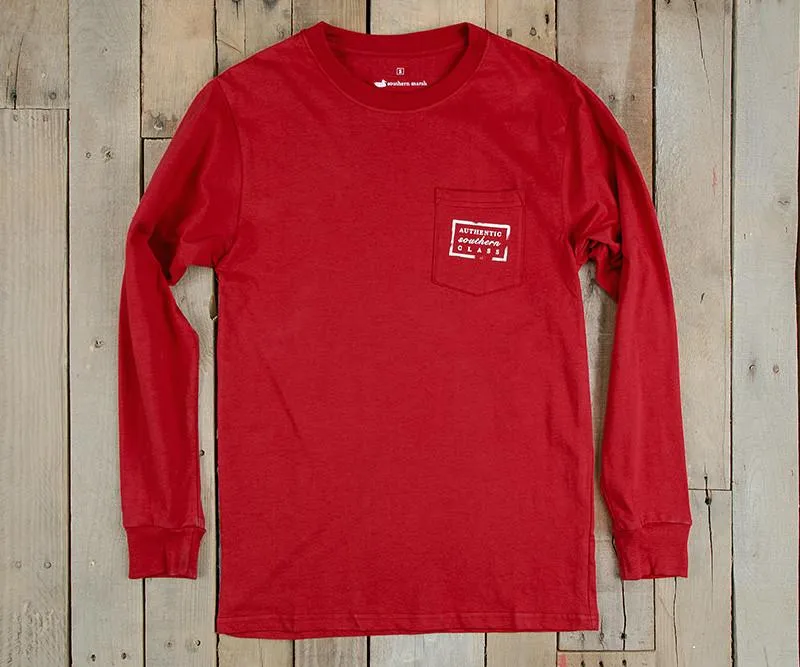 Southern Marsh 21 Authentic Heritage Tee - Alabama - Long Sleeve