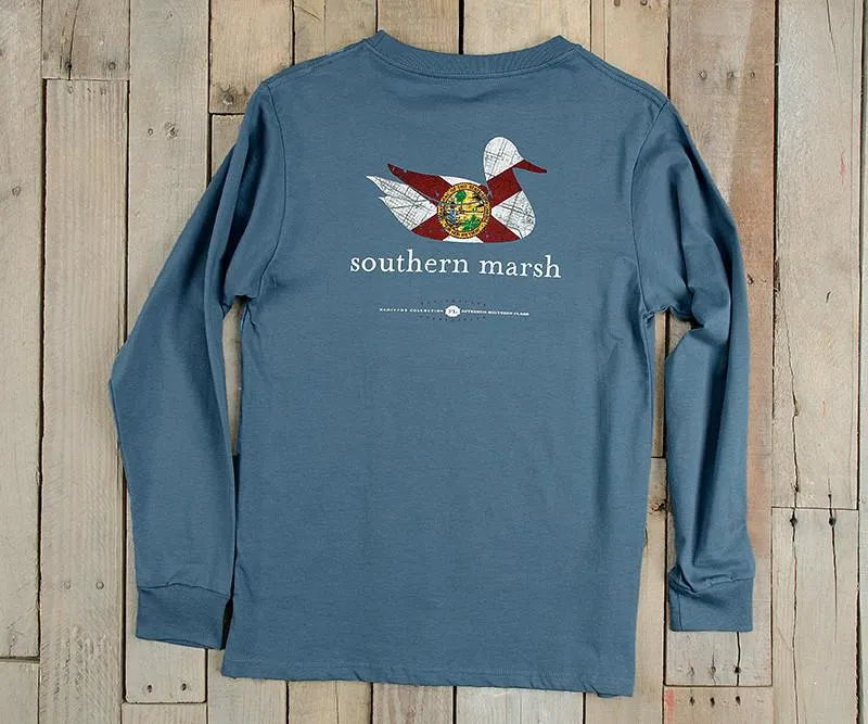 Southern Marsh 21 Authentic Heritage Tee - Florida - Long Sleeve