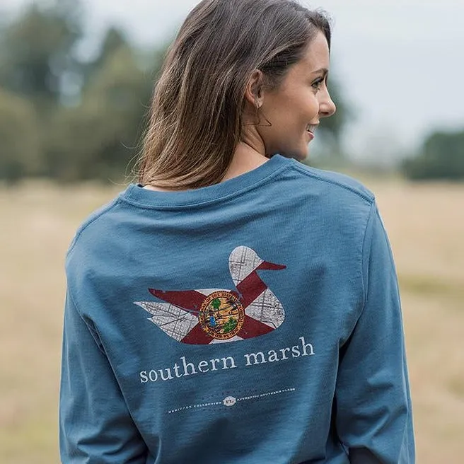 Southern Marsh 21 Authentic Heritage Tee - Florida - Long Sleeve