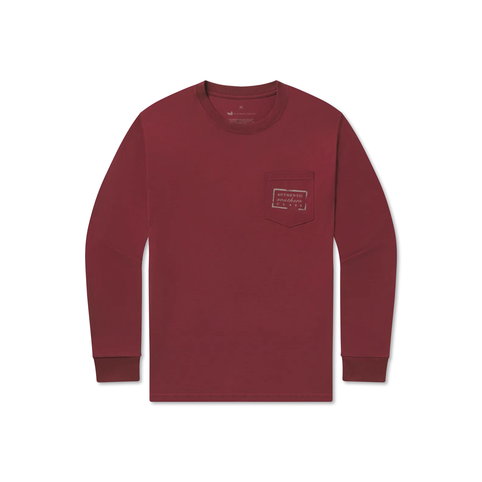 Southern Marsh 21 Authentic Heritage Tee - Mississippi State Flag - Long Sleeve