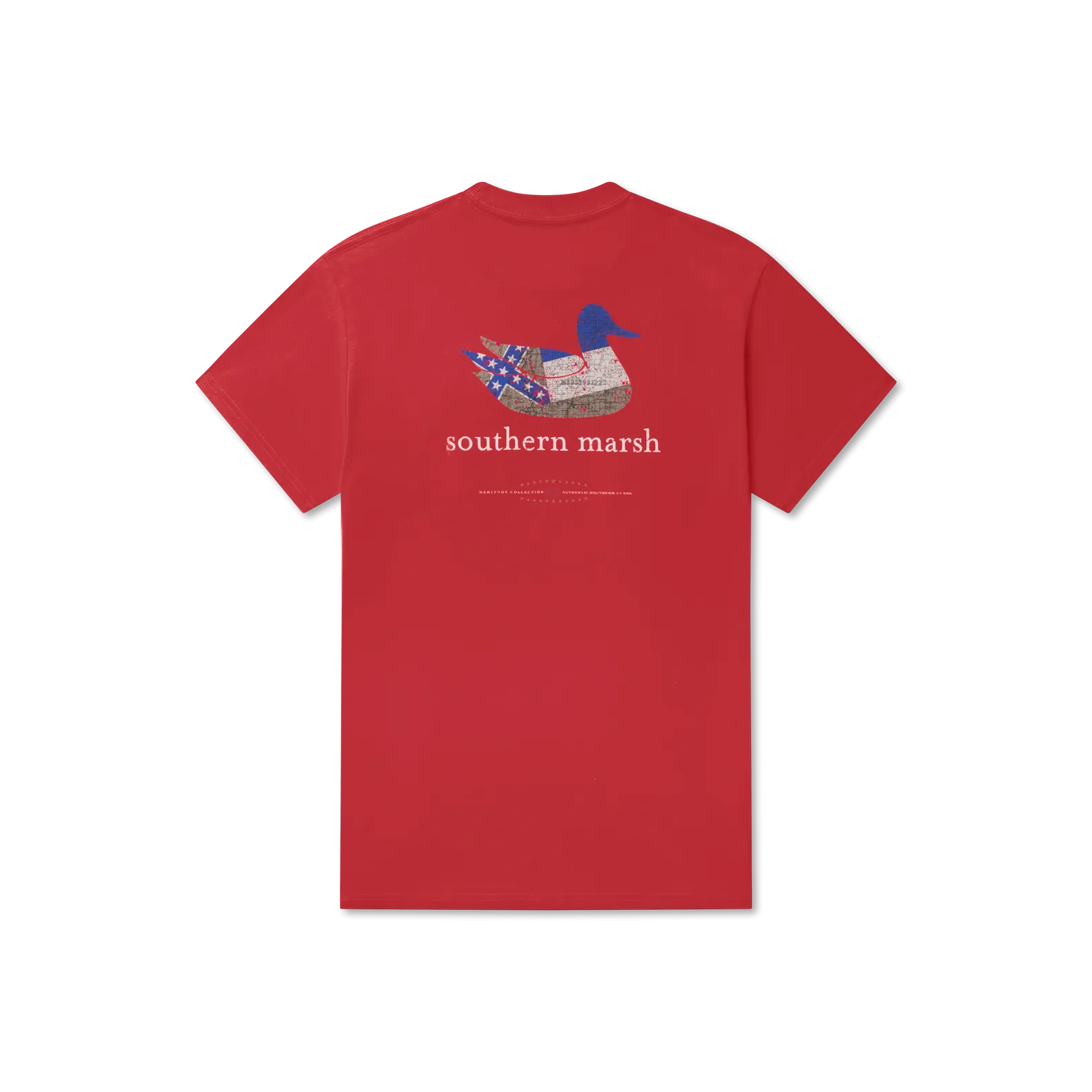 Southern Marsh 21 Authentic Heritage Tee - Mississippi State Flag