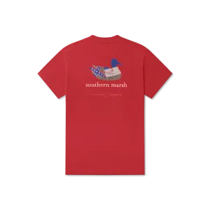 Southern Marsh 21 Authentic Heritage Tee - Mississippi State Flag