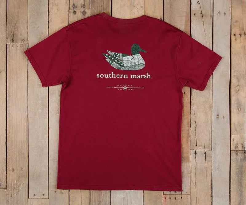 Southern Marsh 21 Authentic Heritage Tee - Mississippi State Flag