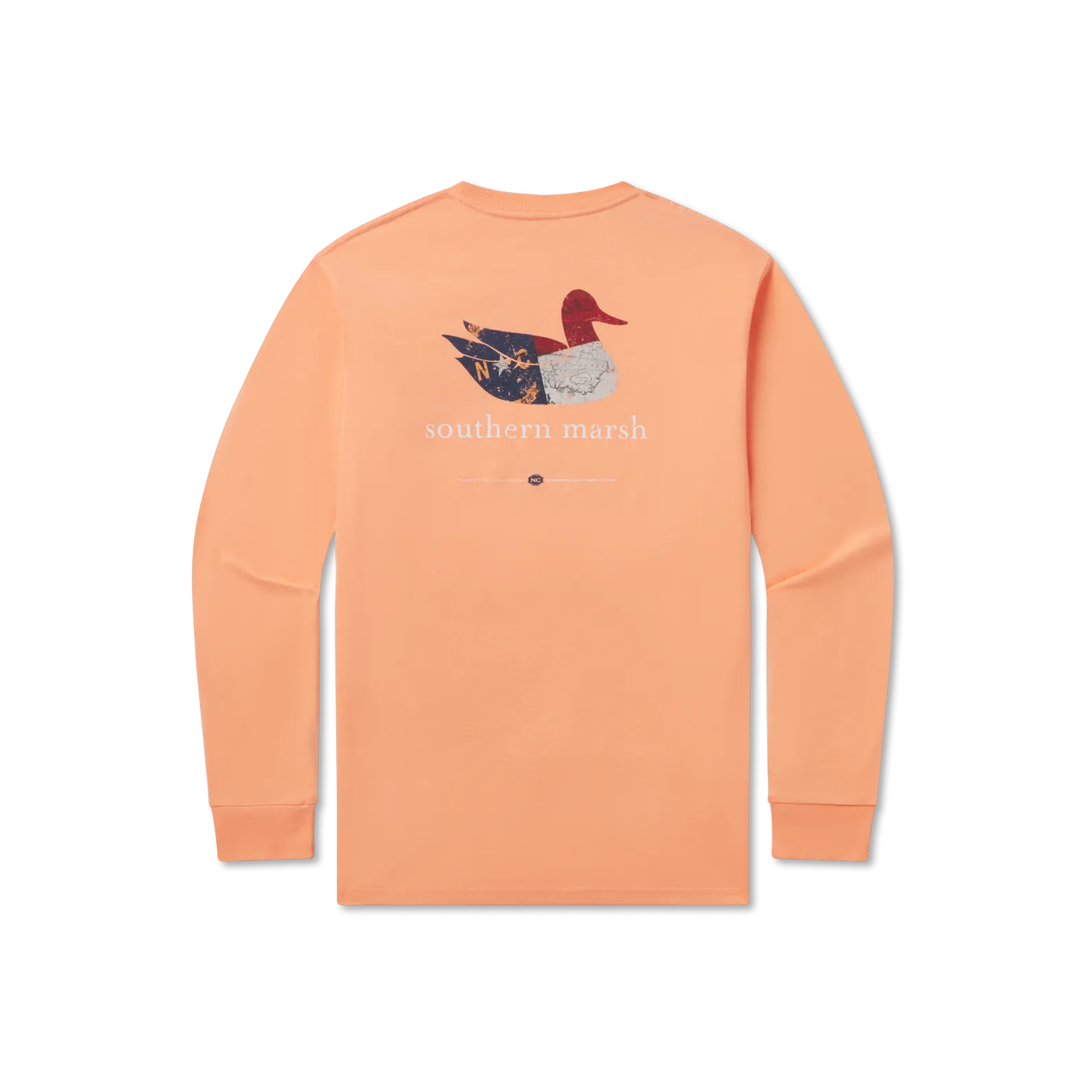 Southern Marsh 21 Authentic Heritage Tee - North Carolina - Long Sleeve