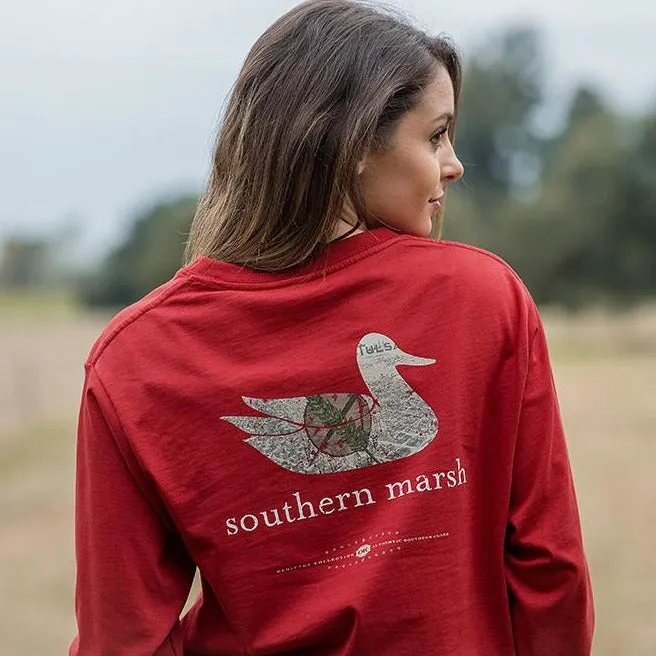 Southern Marsh 21 Authentic Heritage Tee - Oklahoma - Long Sleeve