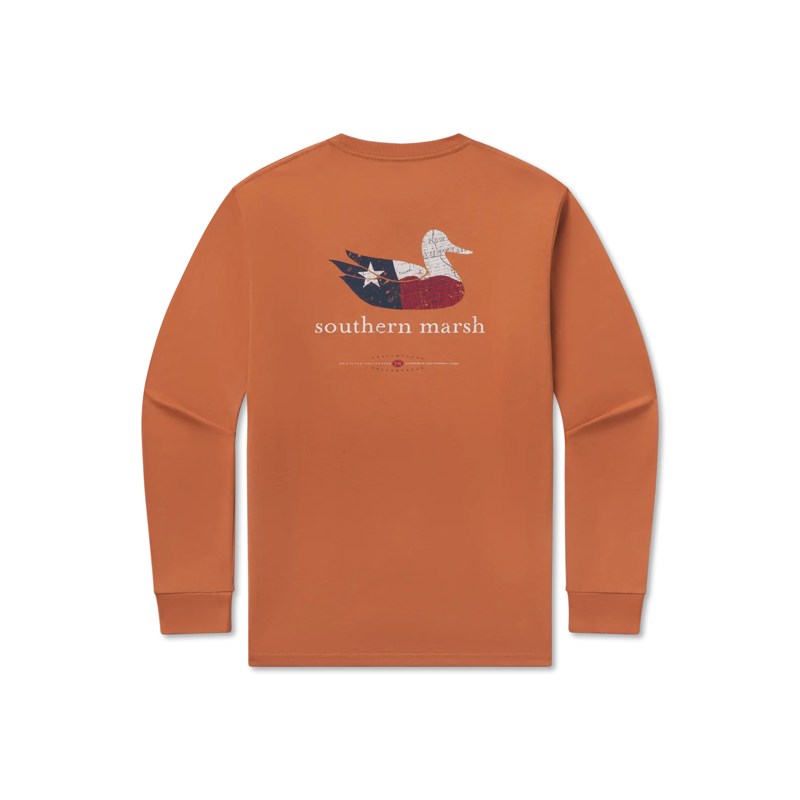 Southern Marsh 21 Authentic Heritage Tee - Texas - Long Sleeve