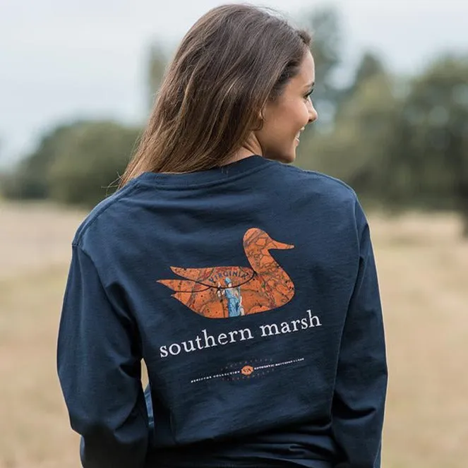 Southern Marsh 21 Authentic Heritage Tee - Virginia - Long Sleeve