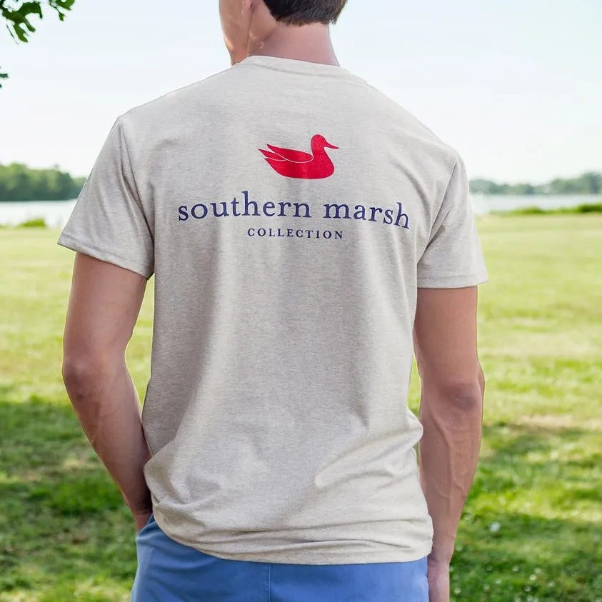 Southern Marsh 21 Authentic Tee - Heathered