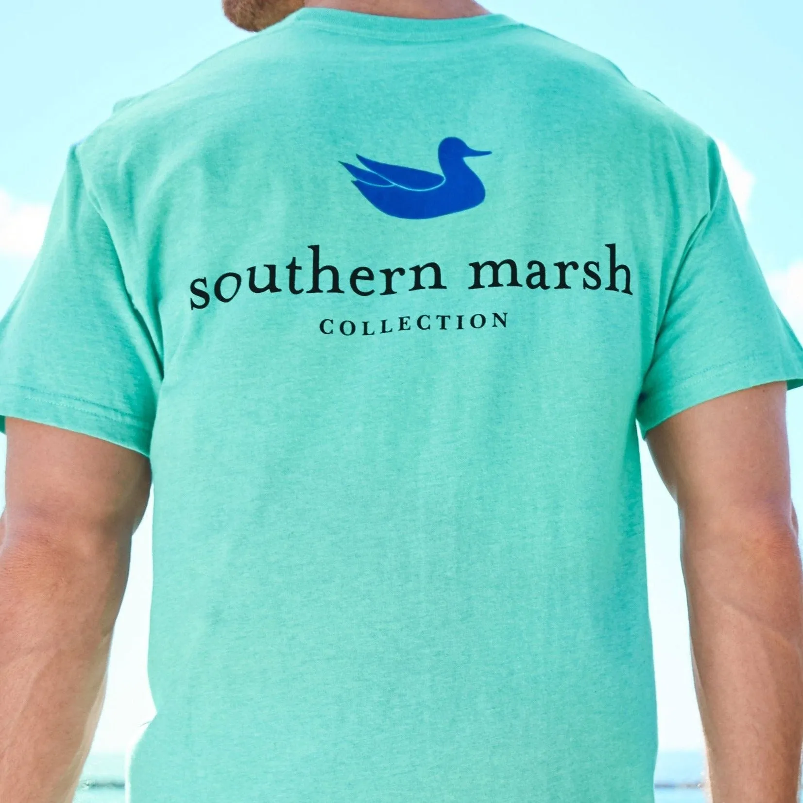 Southern Marsh 21 Authentic Vibrant Tee - Heathered