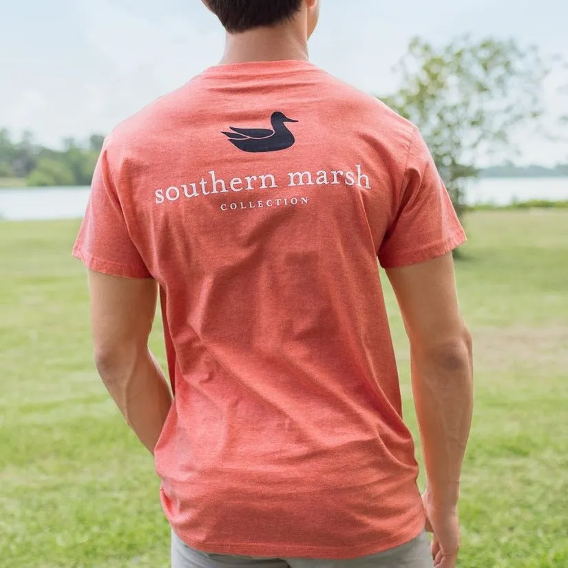 Southern Marsh 21 Authentic Vibrant Tee - Heathered