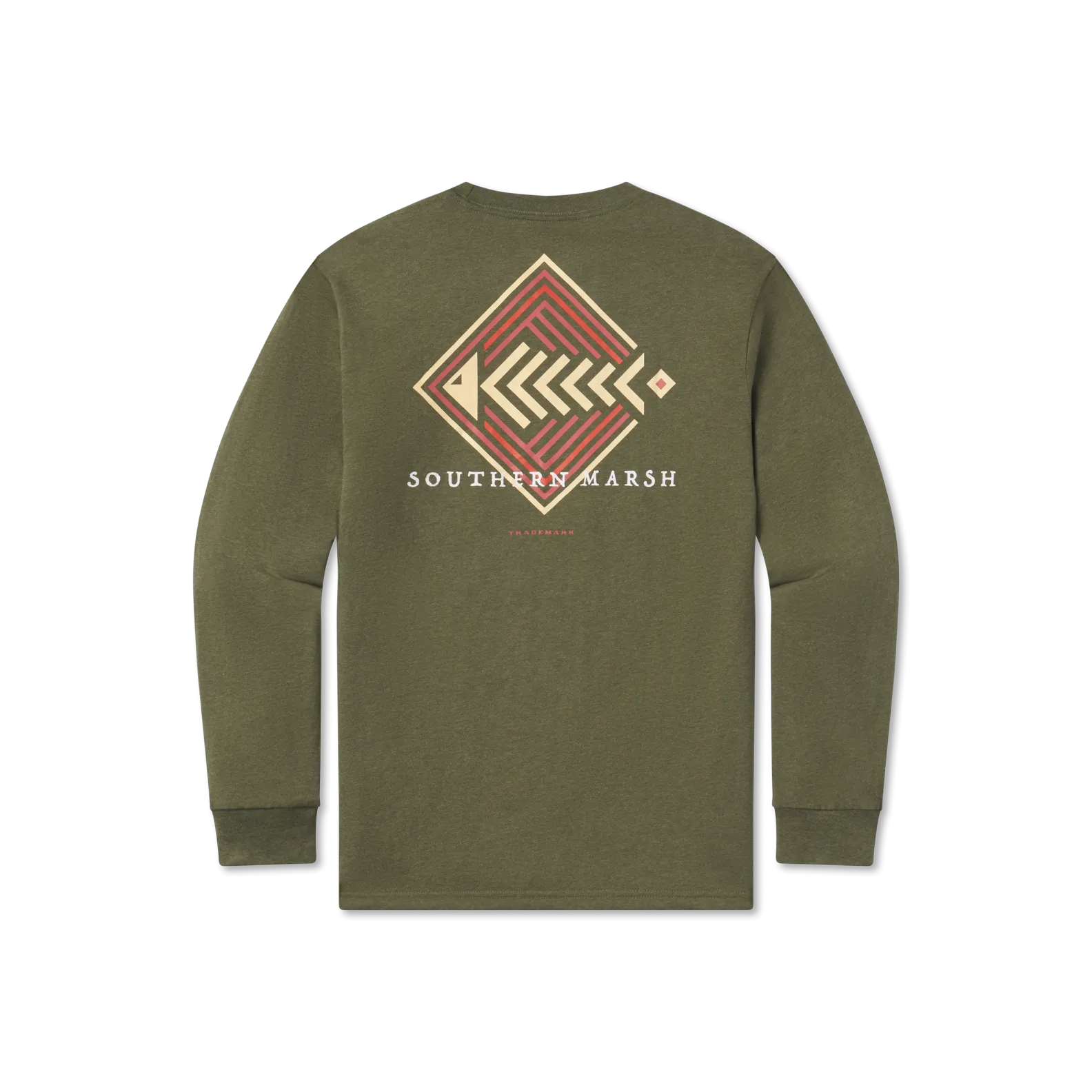 Southern Marsh 21 Aztec Catch Tee - Long Sleeve