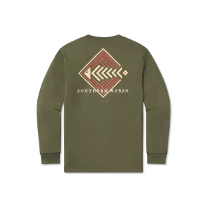Southern Marsh 21 Aztec Catch Tee - Long Sleeve