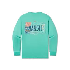 Southern Marsh 21 Backroads Collection Tee - Arkansas - Long Sleeve