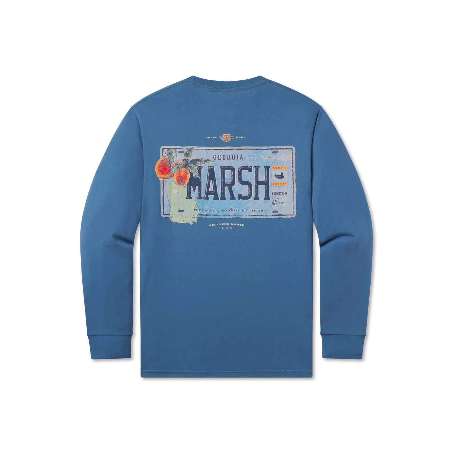 Southern Marsh 21 Backroads Collection Tee - Georgia - Long Sleeve