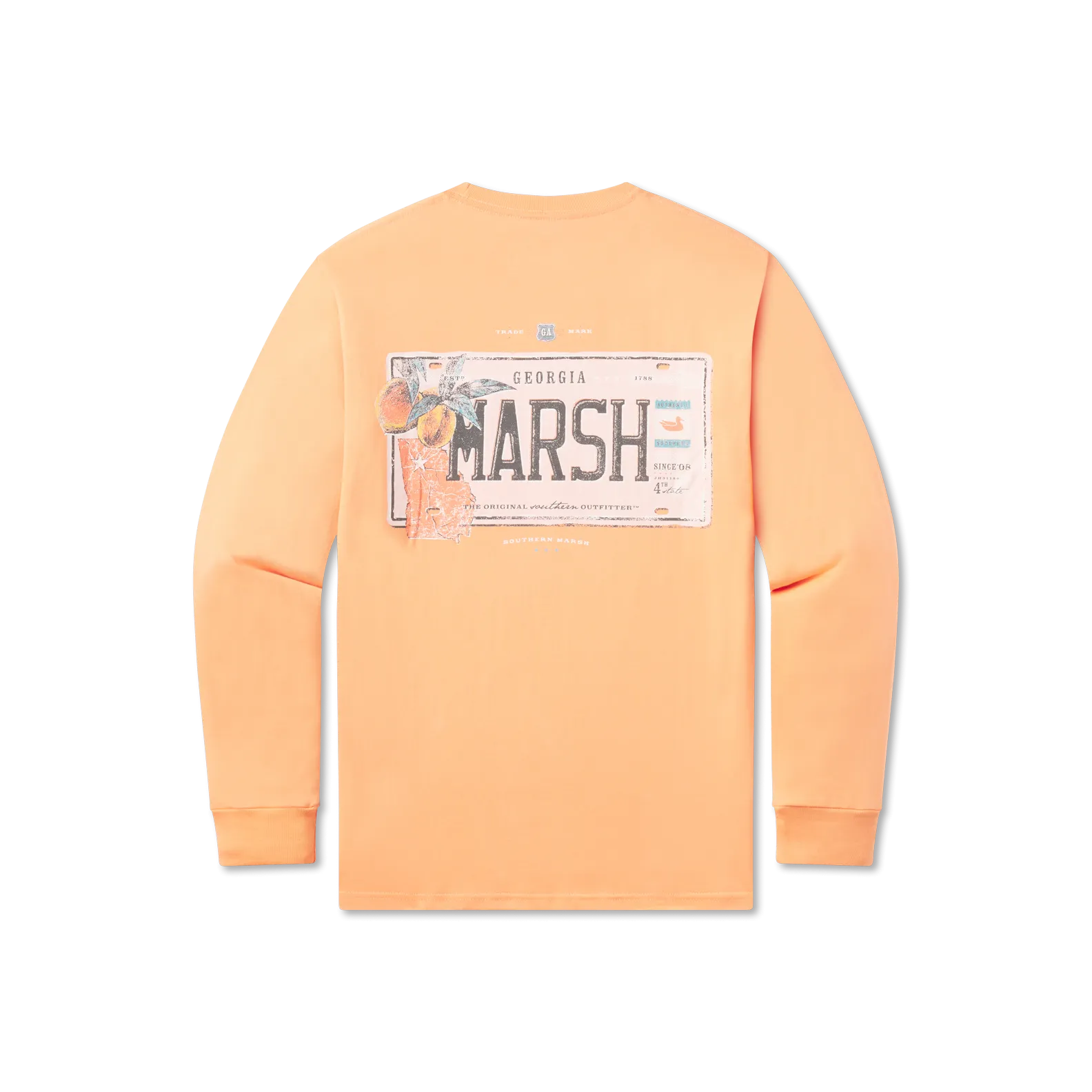 Southern Marsh 21 Backroads Collection Tee - Georgia - Long Sleeve