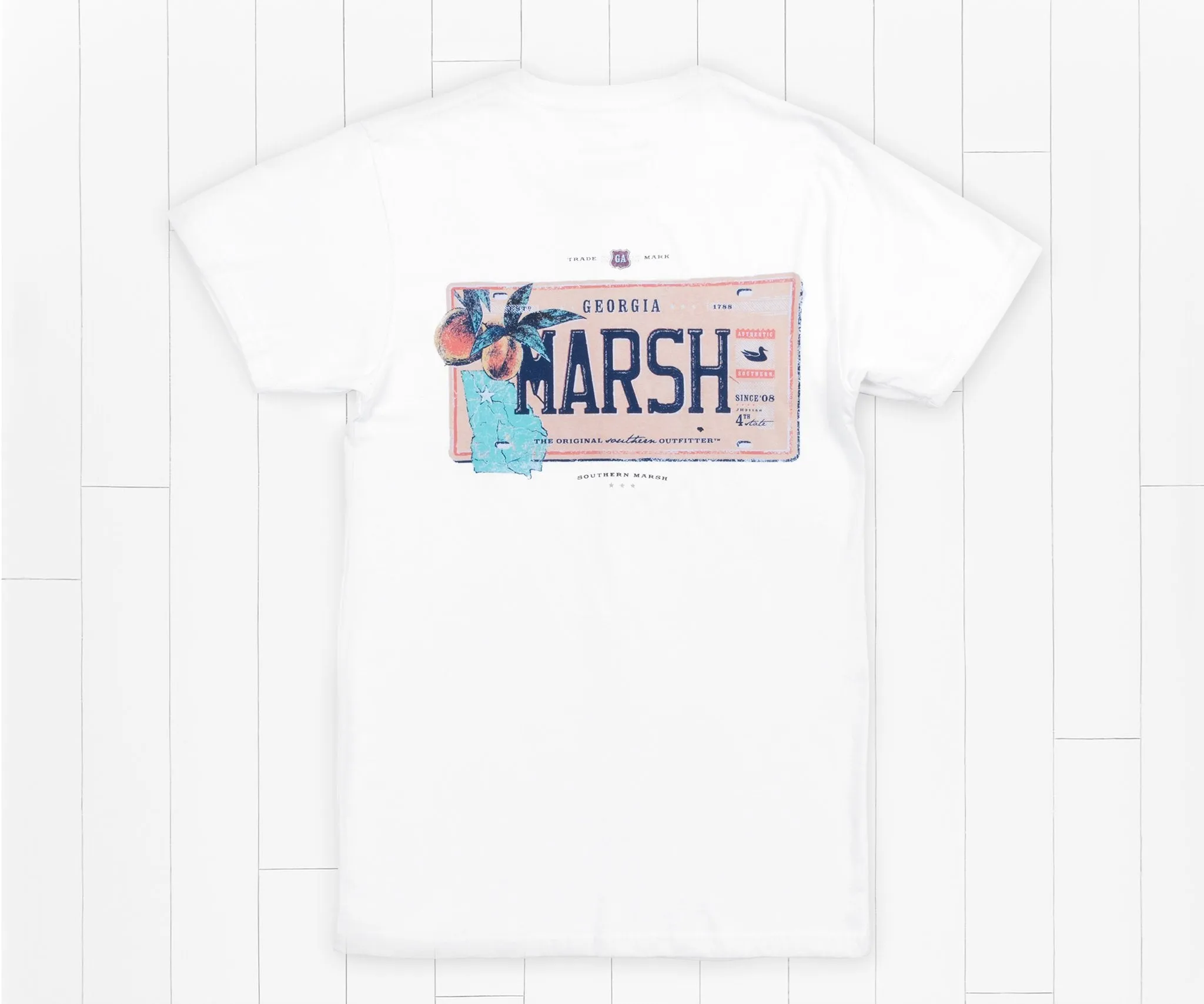Southern Marsh 21 Backroads Collection Tee - Georgia
