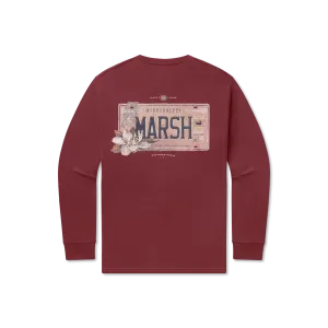 Southern Marsh 21 Backroads Collection Tee - Mississippi - Long Sleeve
