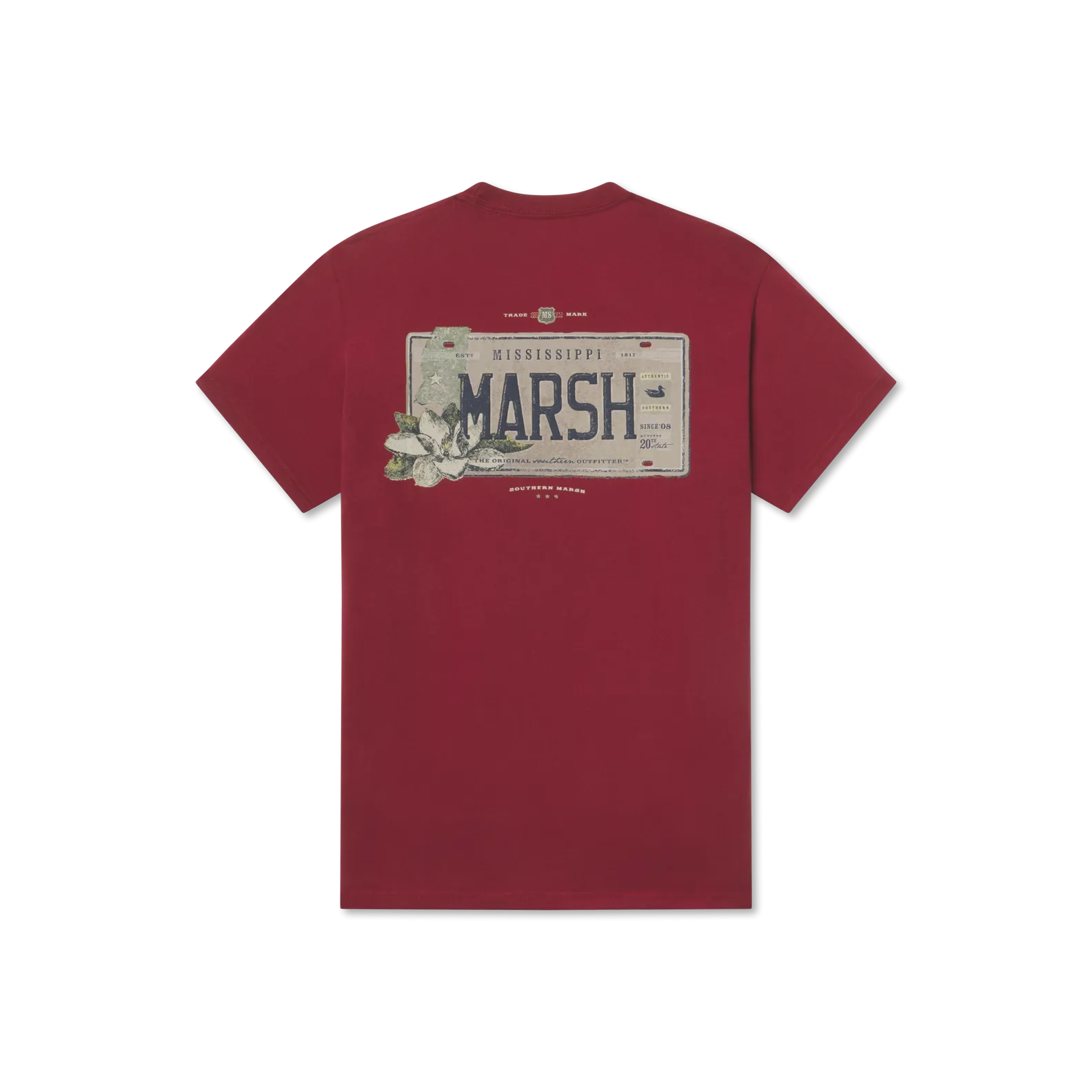 Southern Marsh 21 Backroads Collection Tee - Mississippi