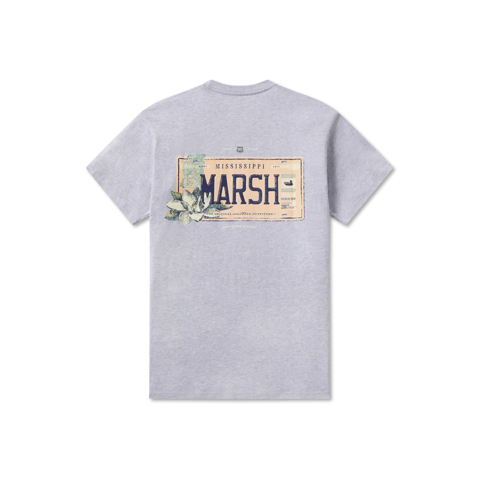 Southern Marsh 21 Backroads Collection Tee - Mississippi