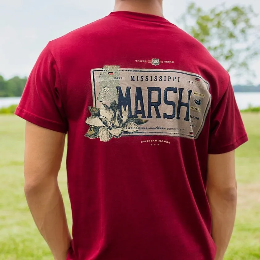 Southern Marsh 21 Backroads Collection Tee - Mississippi