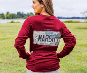 Southern Marsh 21 Backroads Collection Tee - South Carolina - Long Sleeve
