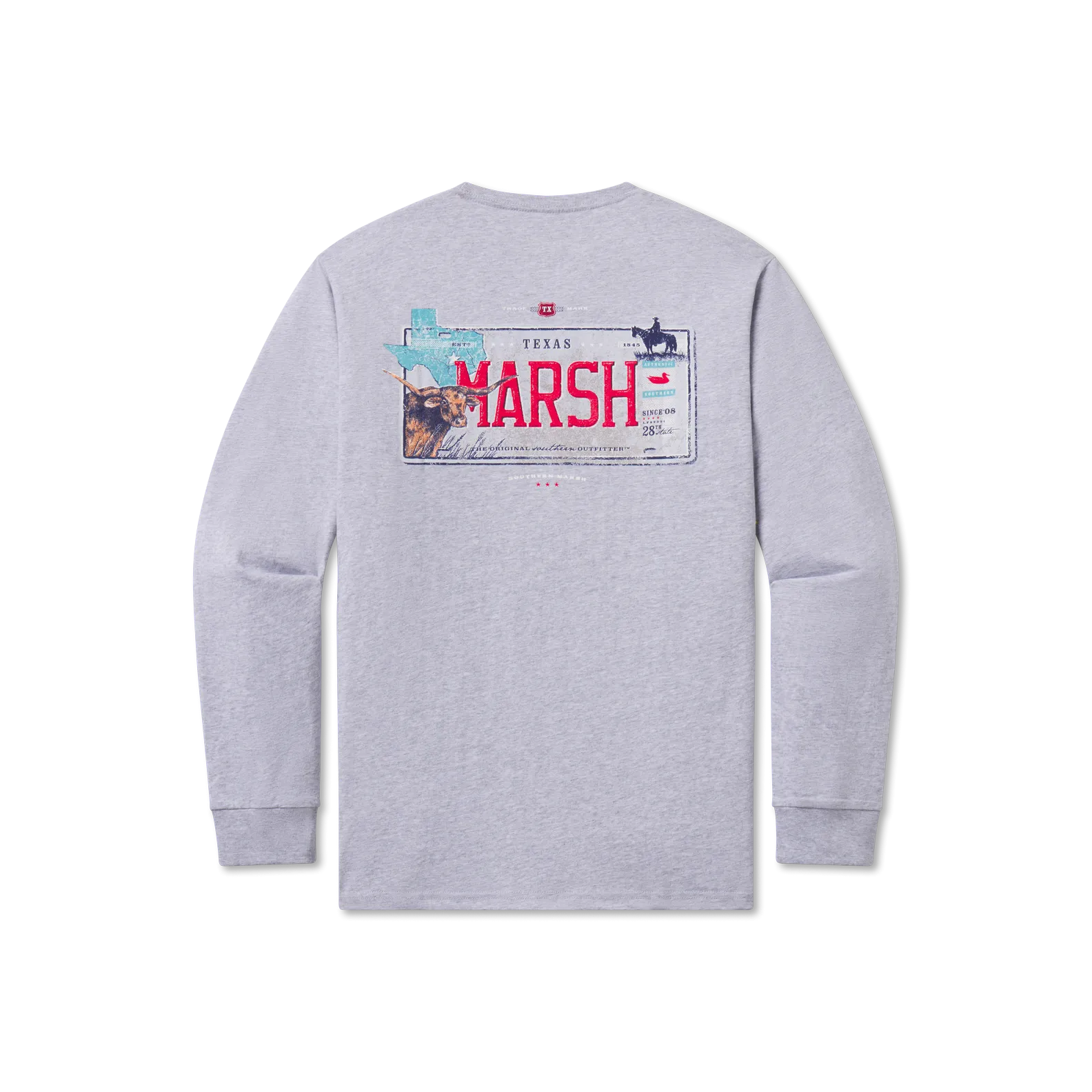 Southern Marsh 21 Backroads Collection Tee - Texas - Long Sleeve