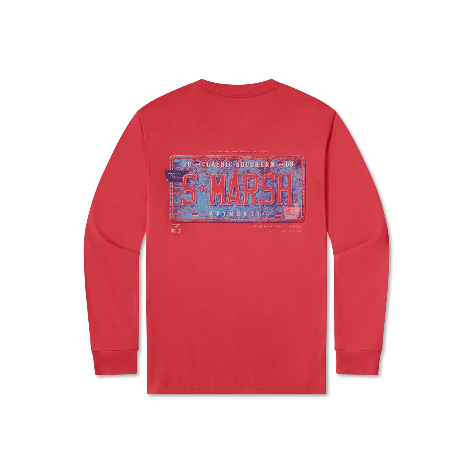 Southern Marsh 21 Backroads Collection Tee - Trademark - Long Sleeve