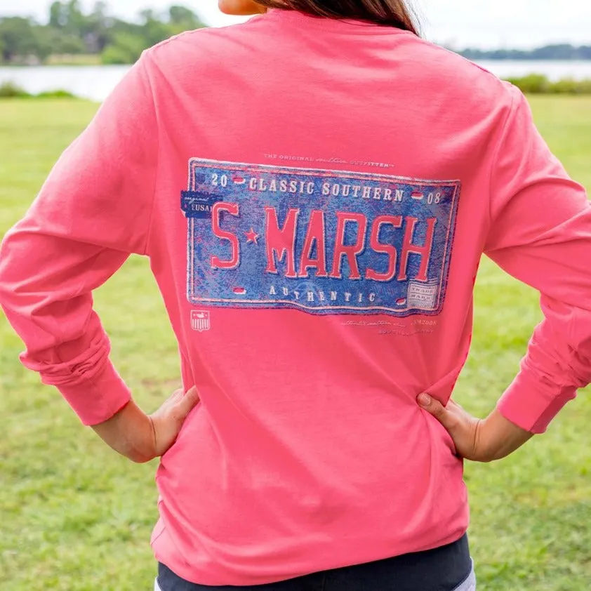 Southern Marsh 21 Backroads Collection Tee - Trademark - Long Sleeve