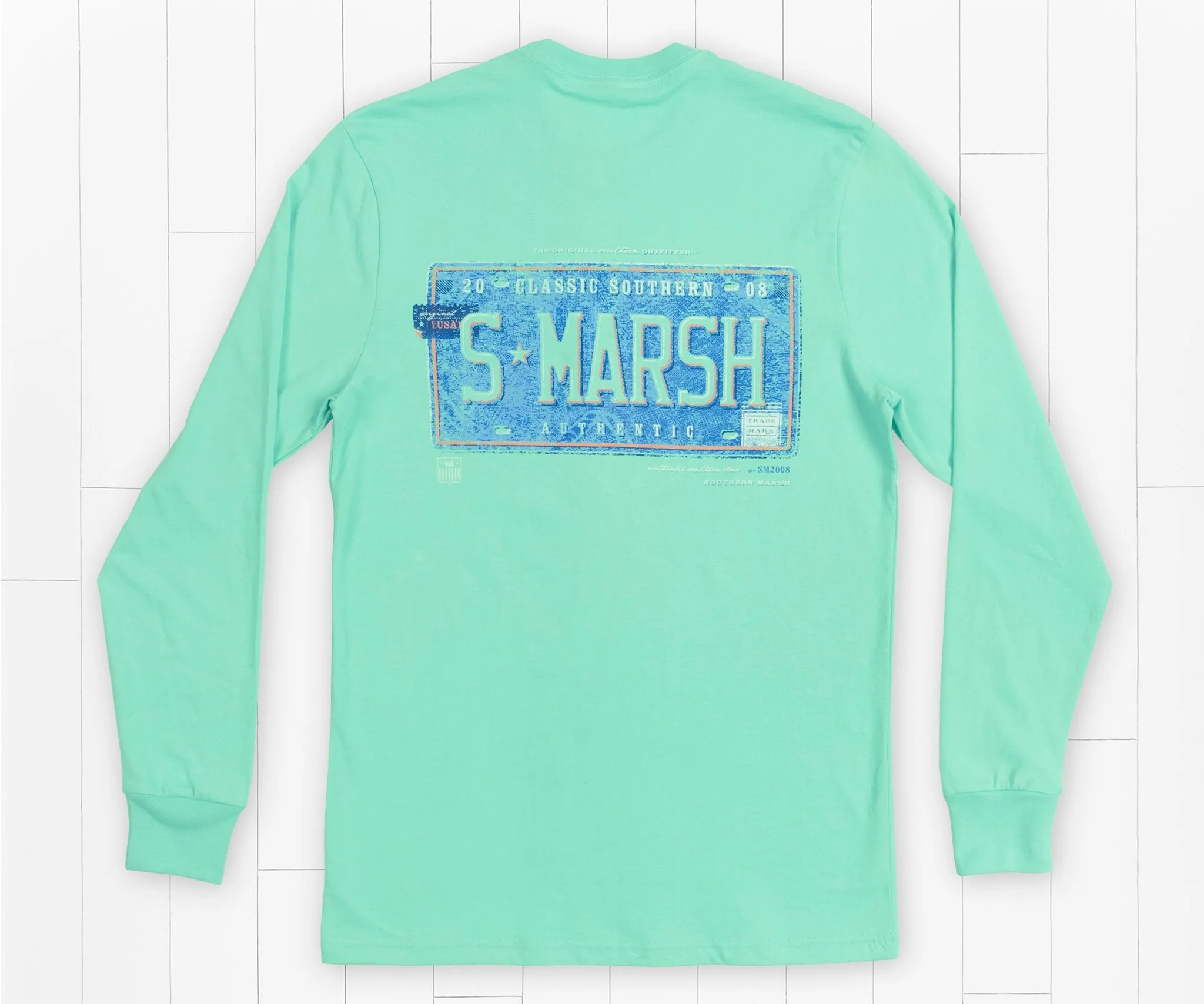 Southern Marsh 21 Backroads Collection Tee - Trademark - Long Sleeve