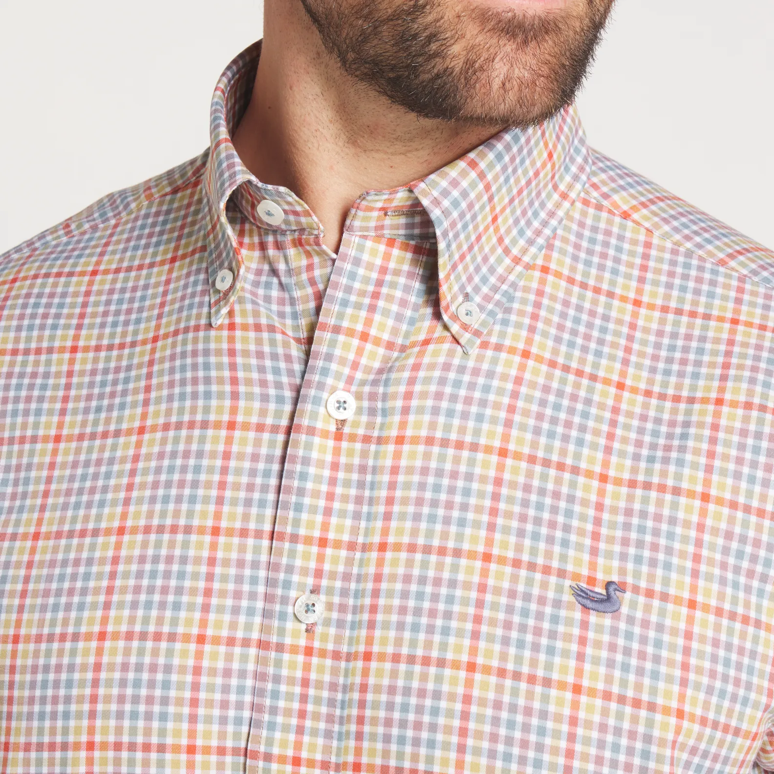 Southern Marsh 21 Baker Performance Gingham Dress Shirt