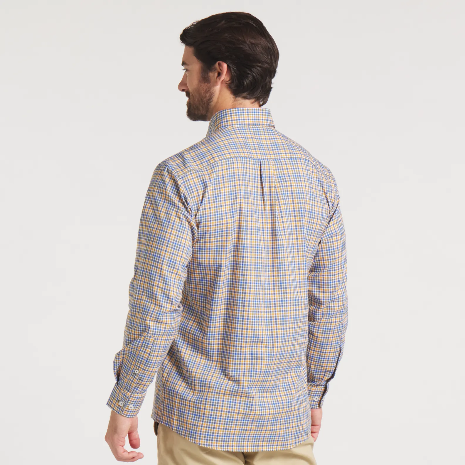 Southern Marsh 21 Baker Performance Gingham Dress Shirt