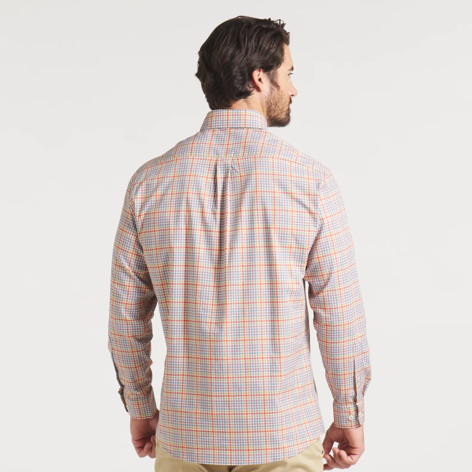 Southern Marsh 21 Baker Performance Gingham Dress Shirt
