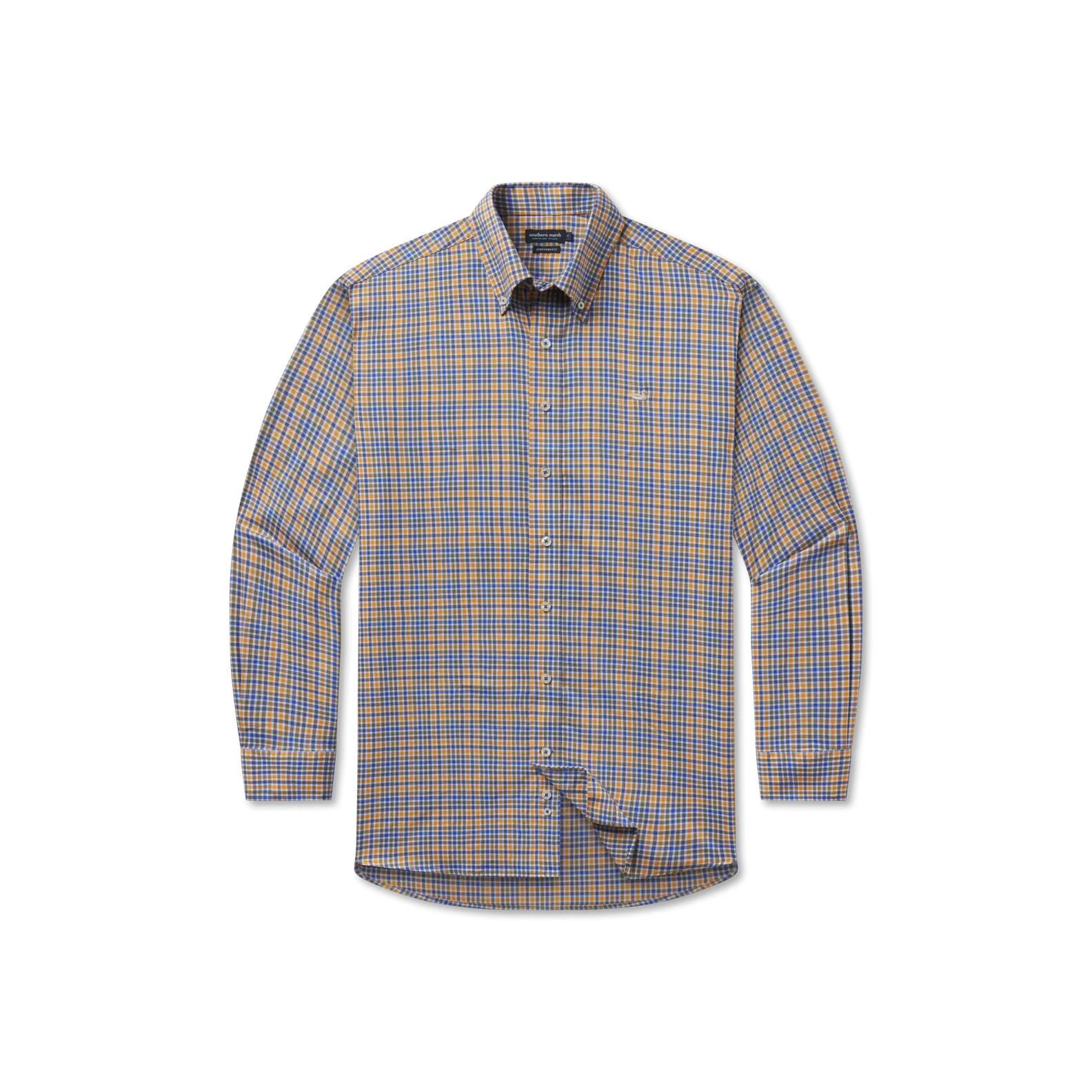 Southern Marsh 21 Baker Performance Gingham Dress Shirt