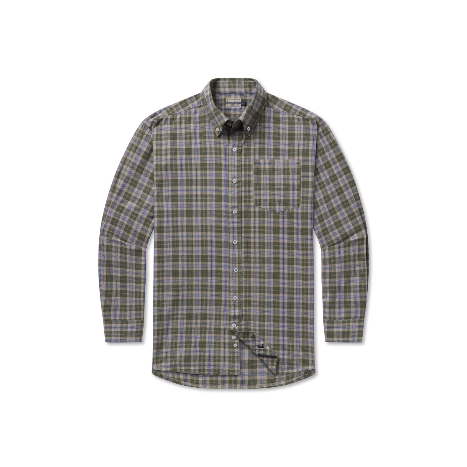 Southern Marsh 21 Bandera Washed Plaid Dress Shirt